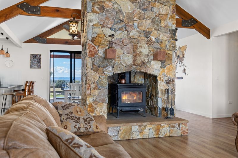 Stone Veneer Fireplaces