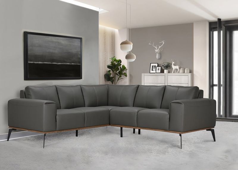 10 Old-Fashioned Couch Colors That Are Aging Your Living Room, And 10 To Pick Instead - Decor Hint Charcoal Gray: The New Neutral