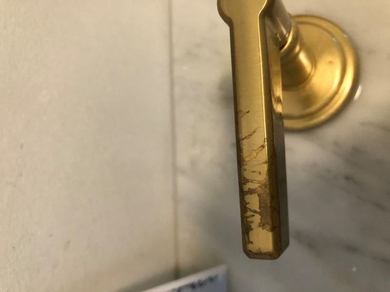 Designers Say These 20 Items Are Aging Your Home Instantly - Decor Hint Brass Fixtures (Unpolished or Outdated Styles)