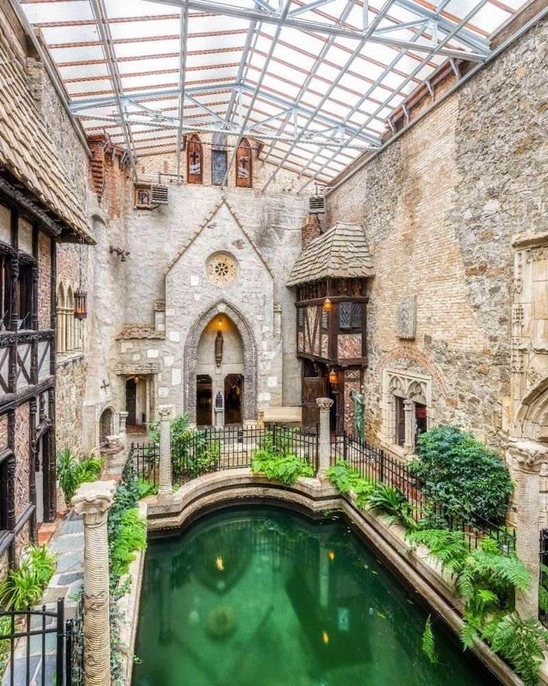 Massachusetts Gem 7 Standout Details Of Hammond Castle By The Sea - Decor Hint Indoor Courtyard