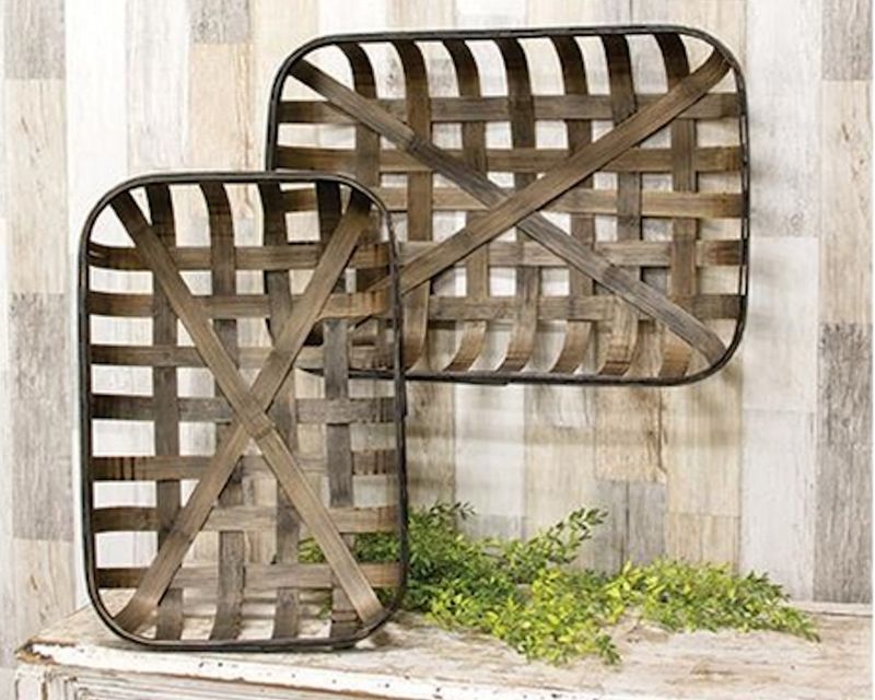 Tobacco Basket Wall Decor