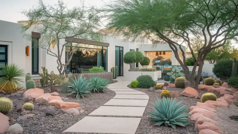 Saguaro-Inspired Landscape