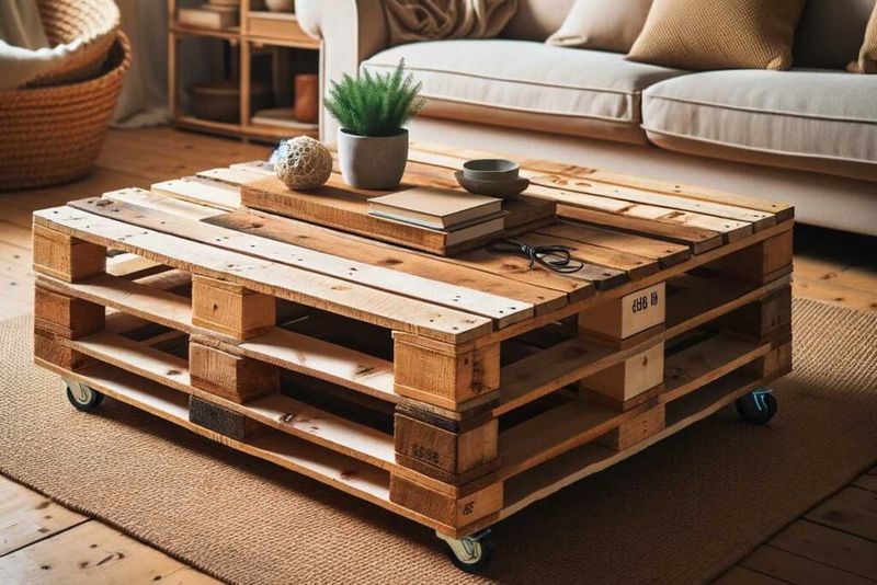 Weekend Warriors Unite: Must-Try Home Projects For Louisiana DIY Fans - Decor Hint Craft A Rustic Pallet Coffee Table With Local Flair
