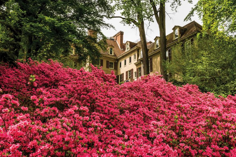 Explore 16 Historic Brick Mansions Constructed By America's Legendary Wealthy Families - Decor Hint Winterthur – du Pont Family, Wilmington, DE