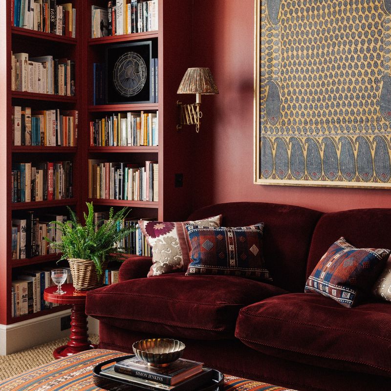 10 Colors to Make Your Home Look Expensive - Decor Hint Deep Burgundy