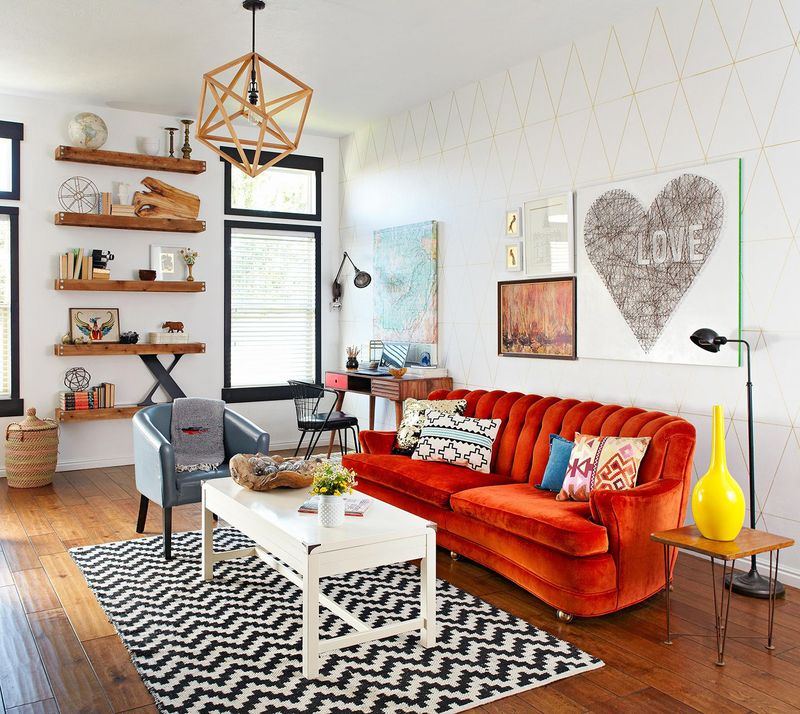 Houston Redesigned 8 Sofa Shades On The Way Out And 4 That Stay On Trend - Decor Hint Bright Red: The Bold Choice That's Burning Out