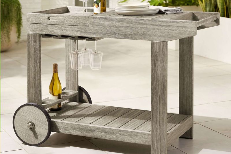 Outdoor Bar Cart