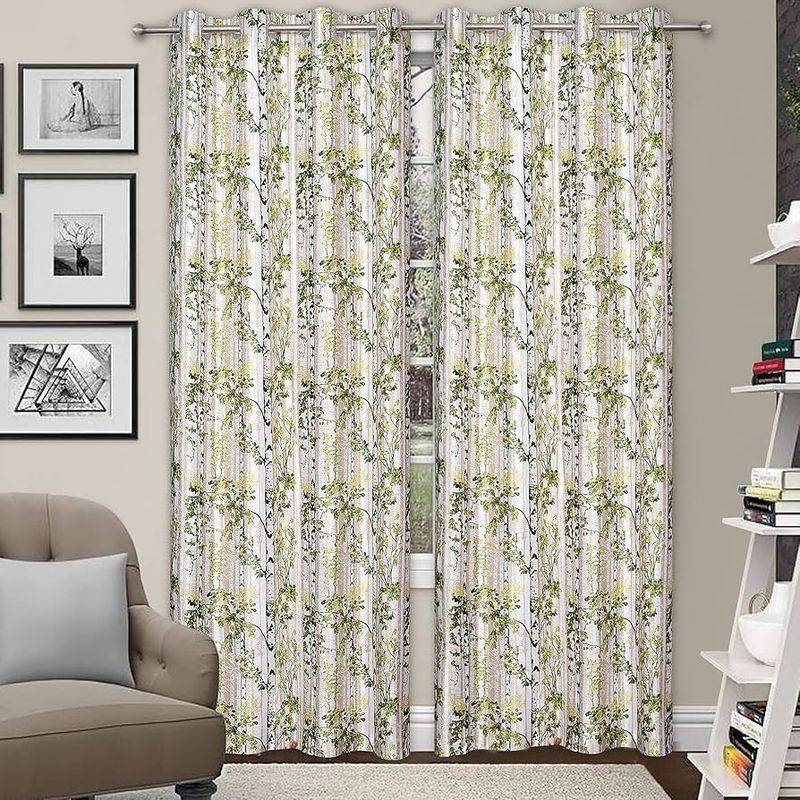 Heavy Floral Draperies: Instant Dating Effect