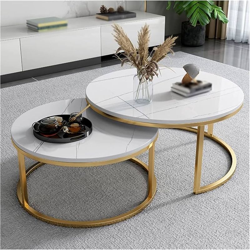 16 Essential Tips For Small Living Room Furnishing - Decor Hint Incorporate Nesting Tables