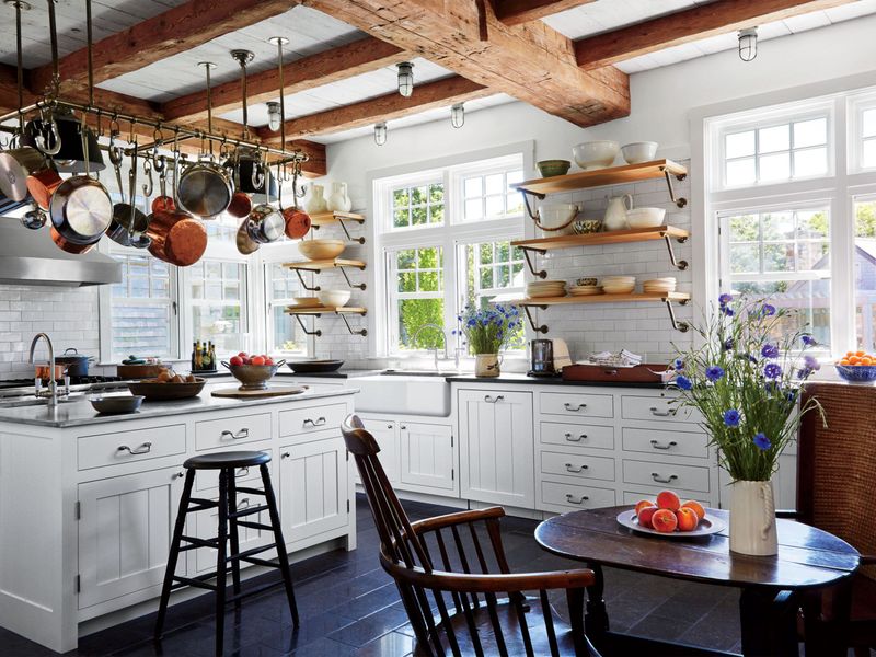Early American Farmhouse Kitchens
