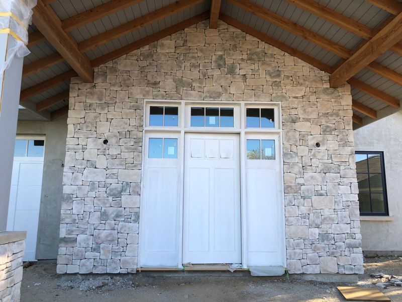 Rough-Hewn Stone Accents