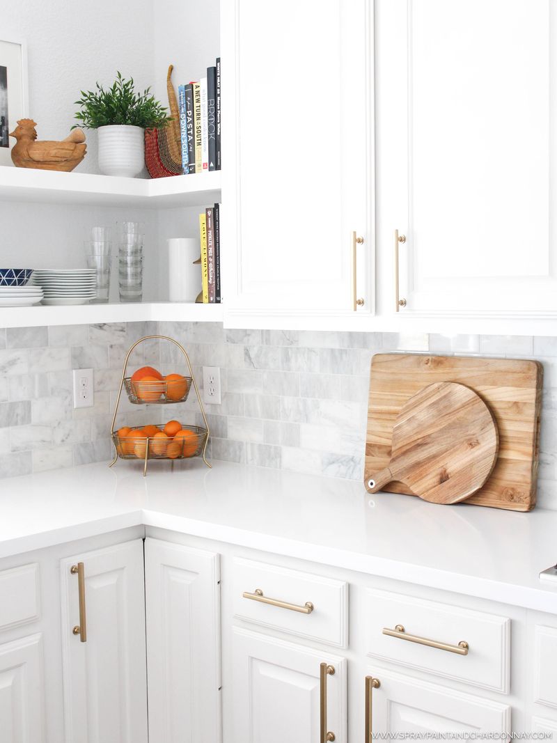 Upgrade Your Space 20 Budget-Friendly Ways To Add Luxury At Home - Decor Hint Swap Basic Hardware for Stylish Knobs and Pulls