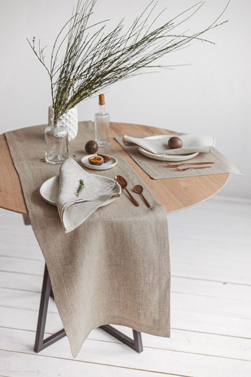 21 Cool Things Under $20 That'll Make Your Home Look More Expensive - Decor Hint Table Runners with Texture