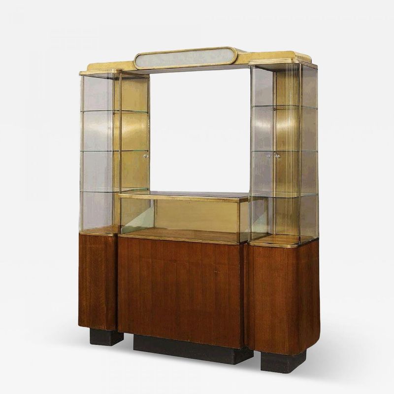 19 Essential Furniture Pieces For A Timeless Art Deco-Inspired Space - Decor Hint Etched Glass Cabinet