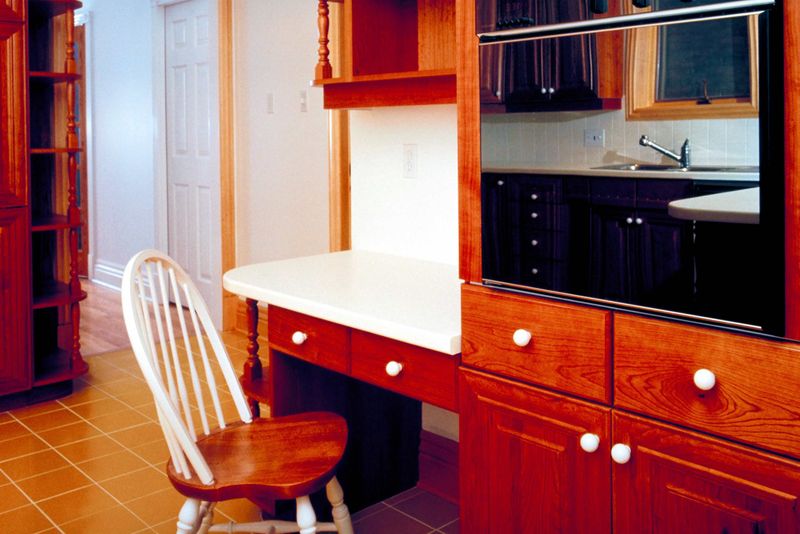 Desk Nooks in Kitchens