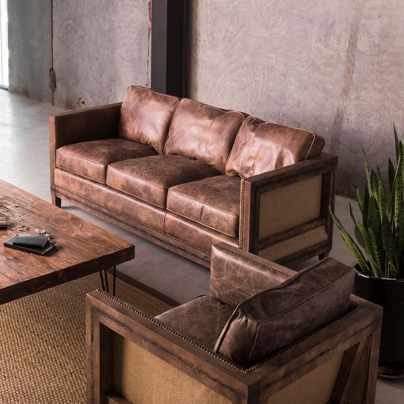 Leather Armchairs