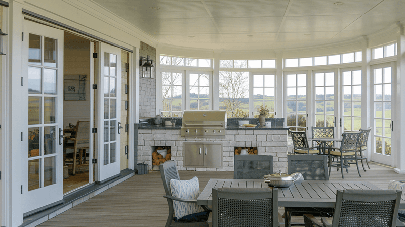 17 Reasons Why A Barndominium Makes A Great Home - Decor Hint Stunning Indoor-Outdoor Flow