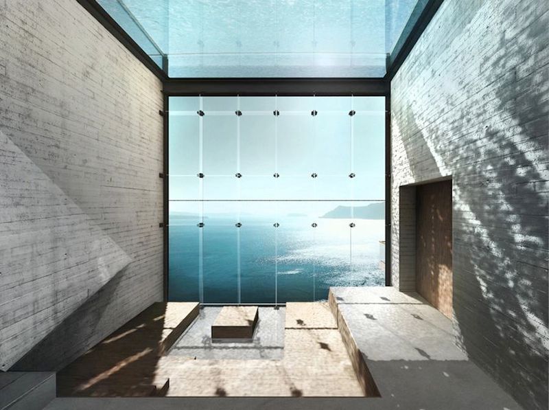 13 Incredible Homes Built Around Nature - Decor Hint Casa Brutale – Cliffside Home in Greece