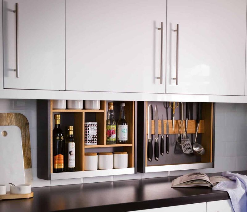 Kitchen with Hidden Storage