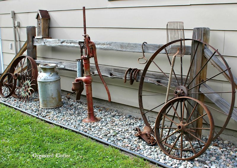 Vintage Ranch Tools As Decor