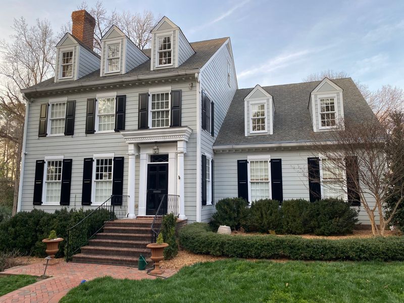 13 Timeless Exterior Designs Inspired By Durham's Historic Neighborhoods - Decor Hint Painted Wooden Shutters