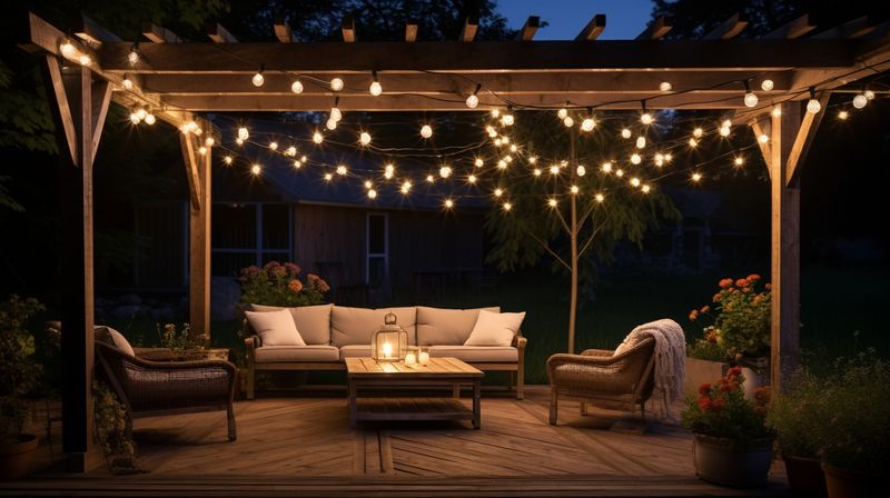 Transform Your Patio Into A Cozy Retreat With These 21 Creative Touches - Decor Hint Hang String Lights