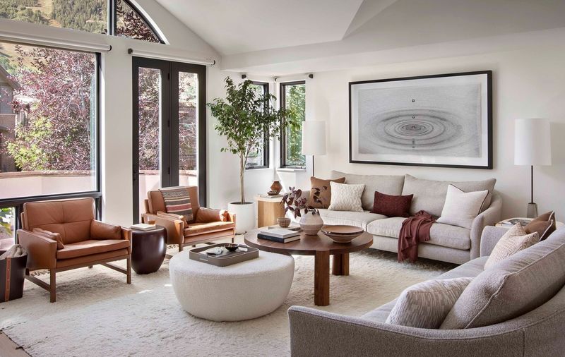 20 Modern Living Room Ideas That Feel At The Cutting Edge Of Design, Yet Still Soft And Inviting - Decor Hint Textural Contrasts Create Depth