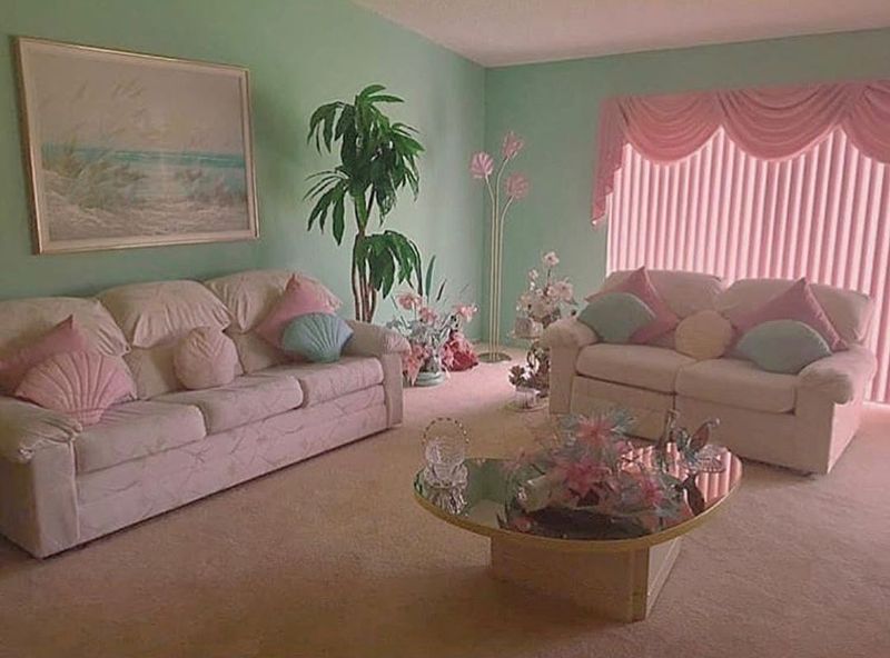 8 Outdated Couch Colors That Date Your Living Room And 4 More That Aren't Helping Either - Decor Hint Pastel Plaid