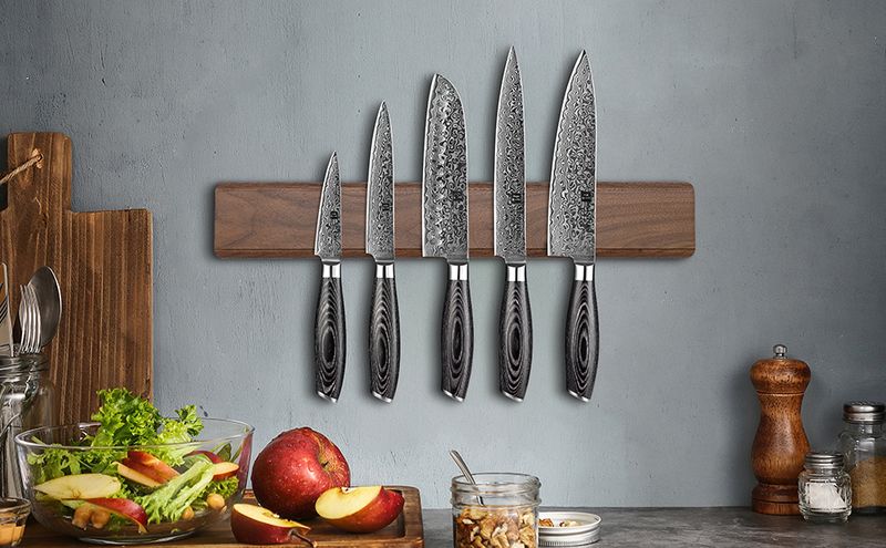 6 Kitchen Items That Bring Down Your Look And 6 That Instantly Upgrade It, According To Designers - Decor Hint A Quality Chef's Knife On Display