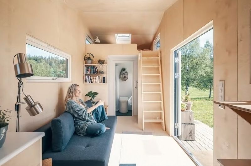 22 Coolest Tiny Homes On Wheels Cruising Around Texas - Decor Hint Scandi Minimal Tiny