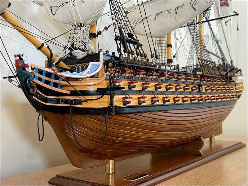 Model Sailboats Or Ship Replicas