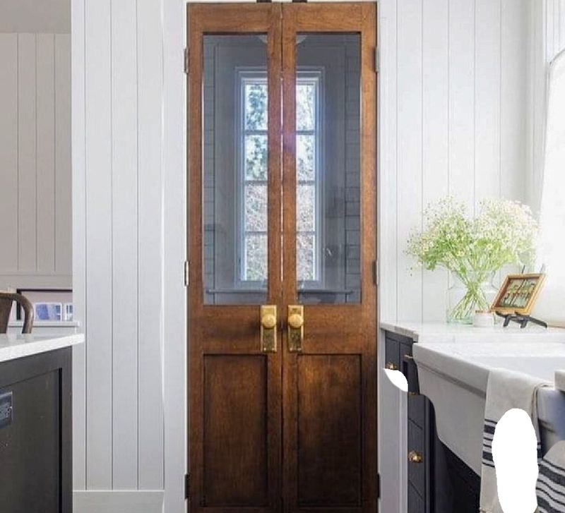 Oversized pantry doors