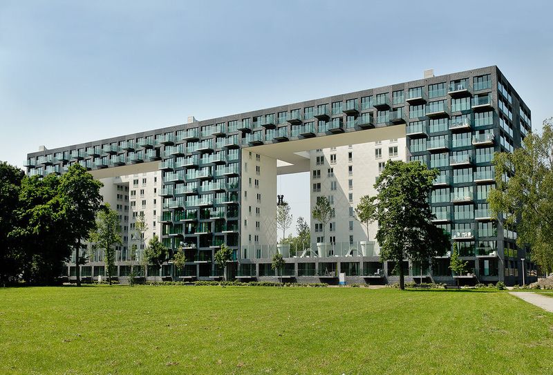 These 16 Apartment Buildings Are The Coolest In The World - Decor Hint Parkrand, Amsterdam