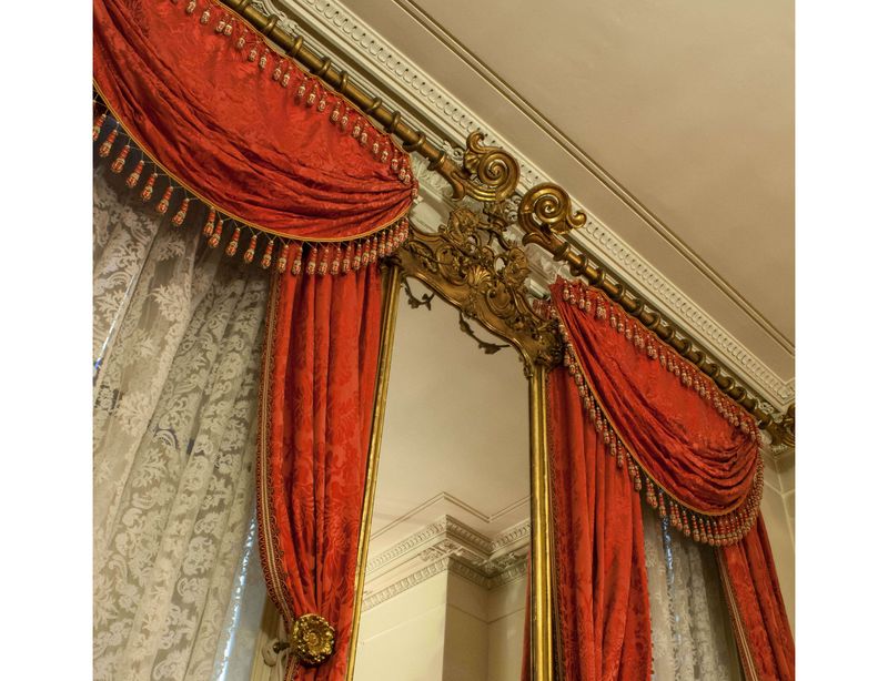 Designers Say These 20 Items Are Aging Your Home Instantly - Decor Hint Heavy Drapes with Tassels