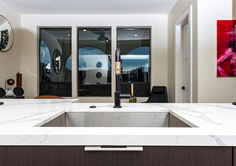 Polished Concrete with Embedded Stones