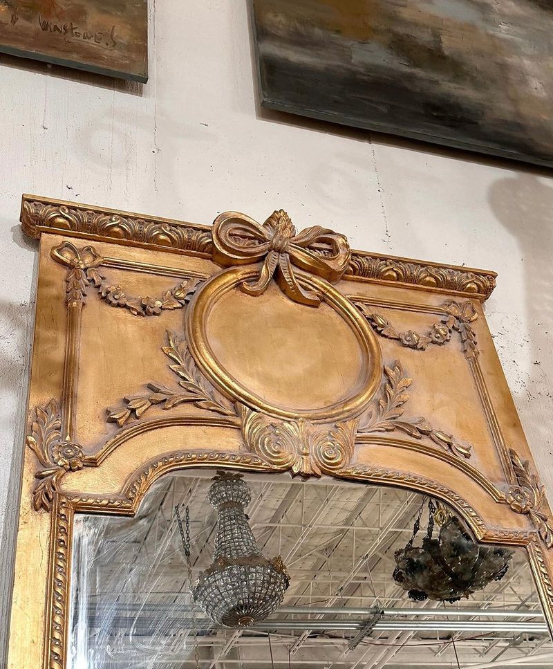 16 Antique Mirrors That Are Worth More Than You Think - Decor Hint Trumeau Mirrors from French Châteaux