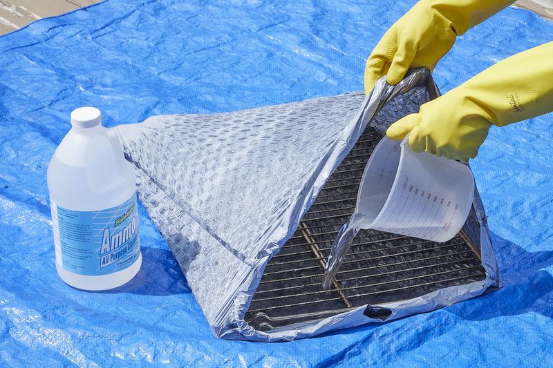 9 Common Oven Rack Cleaning Mistakes (And How To Avoid Them) - Decor Hint Overlooking Ammonia's Cleaning Power
