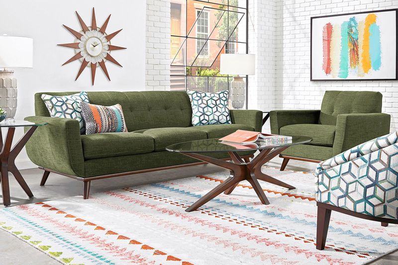 8 Outdated Couch Colors That Date Your Living Room And 4 More That Aren't Helping Either - Decor Hint Avocado Green