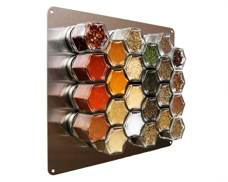 Create a Magnetic Spice Wall