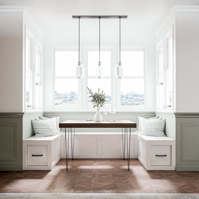 Built-in kitchen banquette