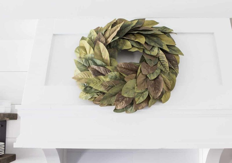 Plastic Magnolia Wreaths