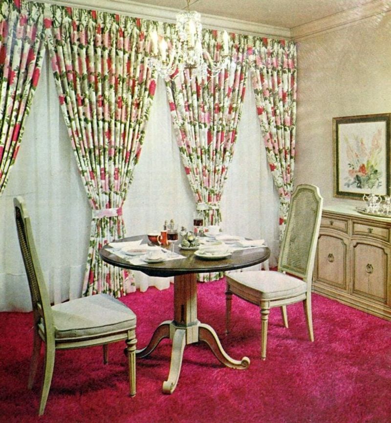10 Old-School Home Features That Should Never Make A Comeback And 5 That Never Should Have Been A Thing According To Pros - Decor Hint Heavy Floral Drapes