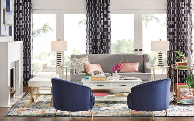 16 Bright Home Decor Picks To Chase Away Boredom - Decor Hint Patterned Curtains