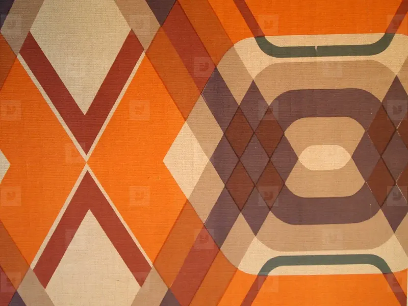 22 Retro Home Trends From The 1970s How Many Do You Remember - Decor Hint Geometric Wallpaper