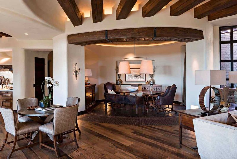 Rustic Wood Beams And Furniture