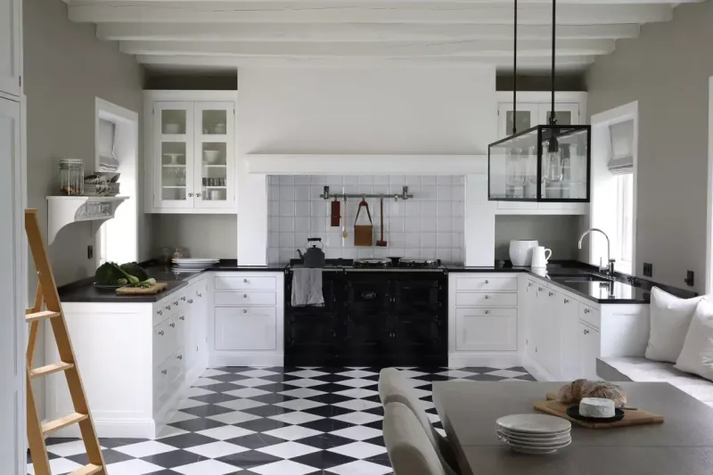 Timeless Black And White Kitchens