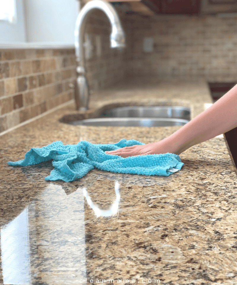 16 Kitchen Counter Decluttering Strategies - Decor Hint Keep Counters Wiped and Clean Daily