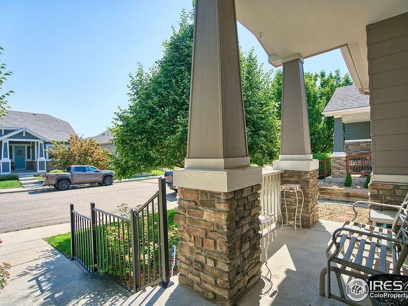 Craftsman-Style Porches With Tapered Columns