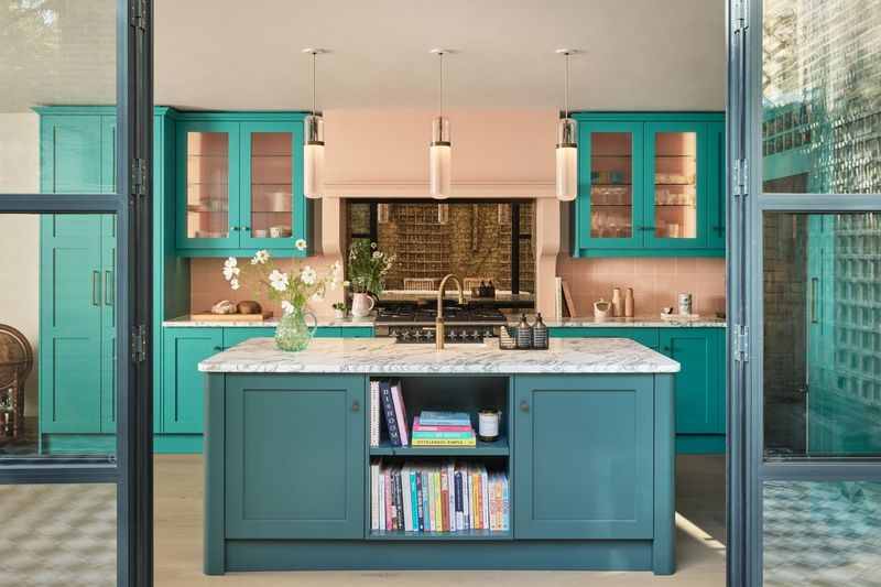 Bright Colored Cabinets: The Short-Lived Shout