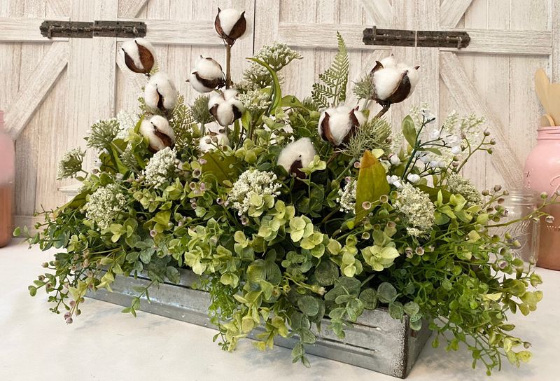 10 Lasting Decorating Trends That Bring Rustic Charm To Mississippi Homes - Decor Hint Cotton Branch Arrangements